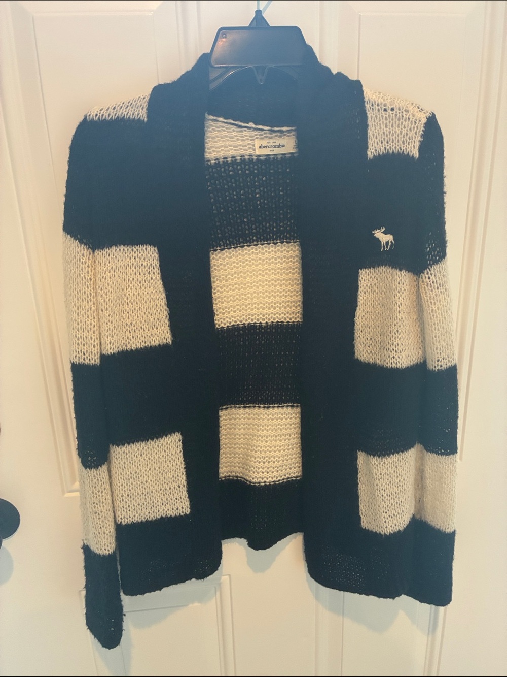 Women’s sweater cardigan, Abercrombie, gently used